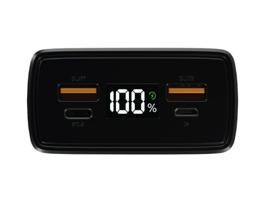 Внешний аккумулятор OLMIO QL-30 30000mAh 22.5W QC3.0/PD gray